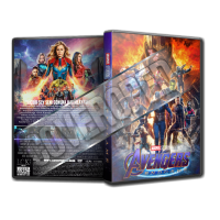 Avengers Endgame 2019 V4 Türkçe dvd cover Tasarımı